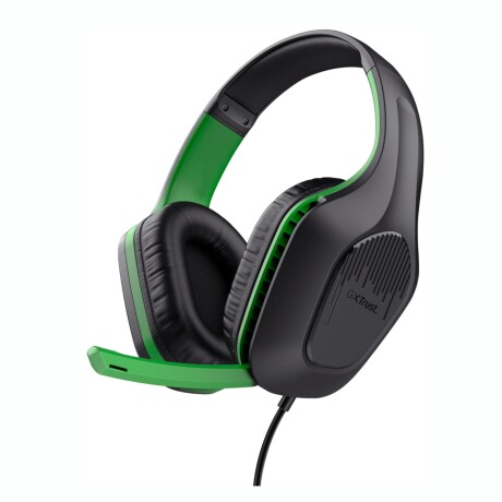 Auriculares Cableados Gaming TRUST GXT415X Zirox Para XBOX - Black Green Auriculares Cableados Gaming TRUST GXT415X Zirox Para XBOX - Black Green