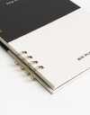 Anotadores Cuadernos y Memos Cuaderno Cuaderno A5 Anillado De Tapa Dura Con Estampa Colorblock - Combinacion Tricolor