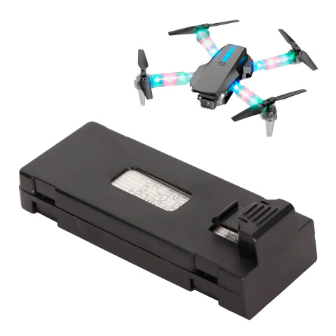 Repuesto Batería Recargable Para Drone E88 y E88 MAX 3.7V Color Negro