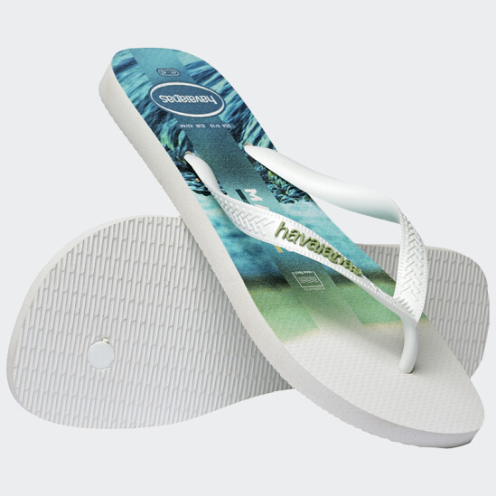 Ojotas Havaianas Top Surfer I Blanco