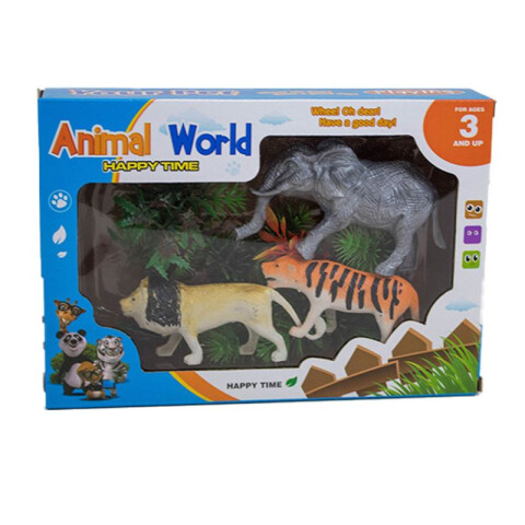 Animales de la Selva en Caja Animales de la Selva en Caja