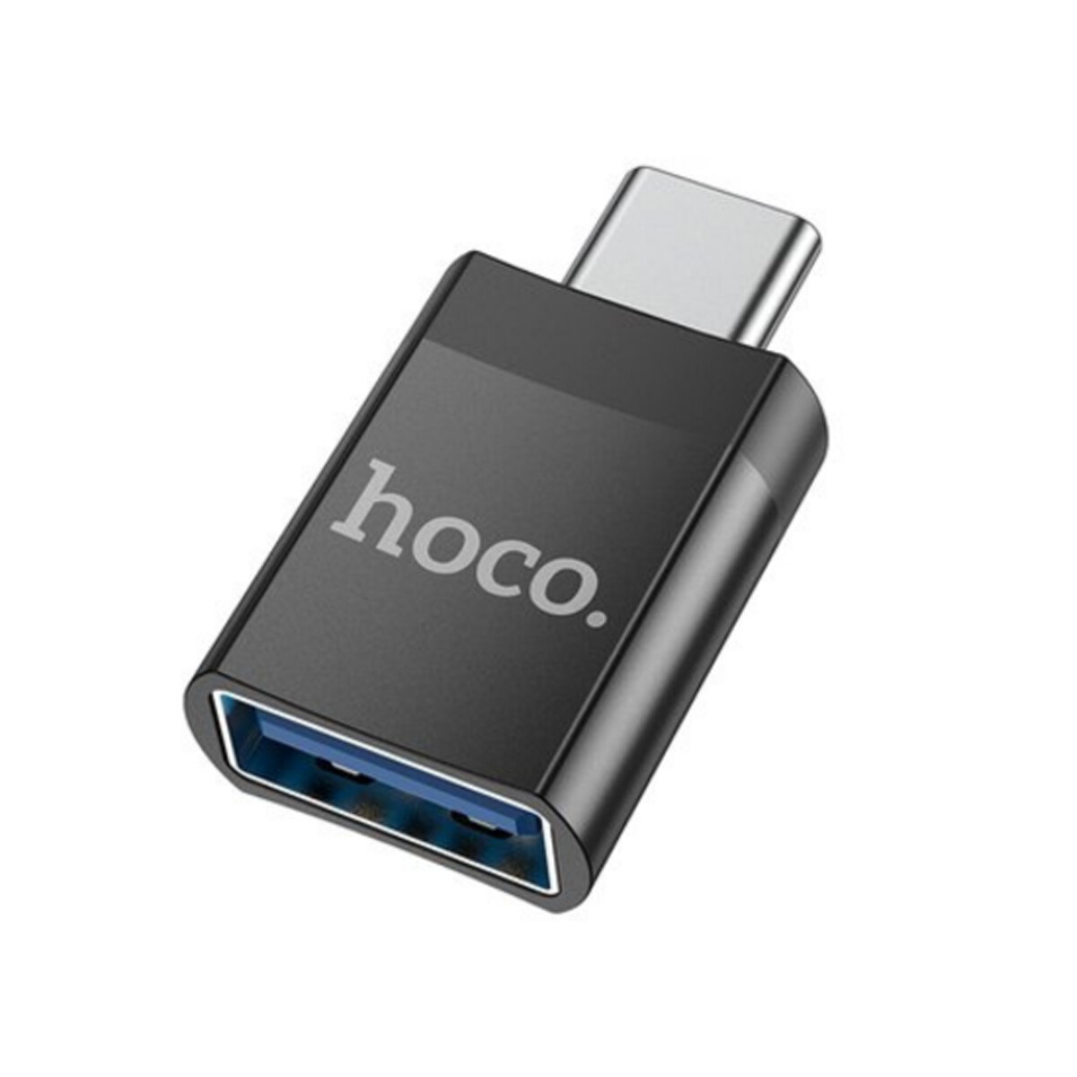 Adaptador HOCO UA17 USB-A H a USB-C M Negro 