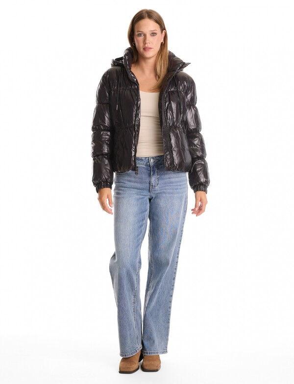 Campera Abrigo NEGRO