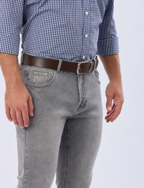 PANTALÓN DE JEAN SKINNY Gris