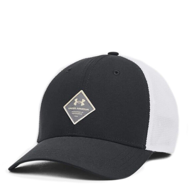 Gorro Under Armour Trail Trucker Negro - Blanco