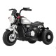 Moto Triciclo a Batería Lumax Infantil con Luces y Sonidos Gris