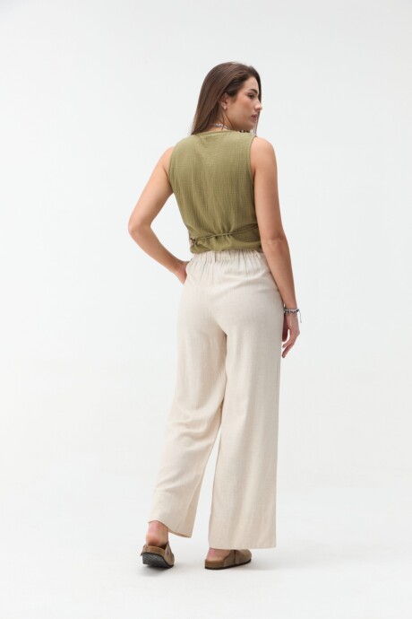PANTALÓN GARDENIA Beige