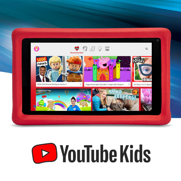 Tablet Pabble Gear Kids Mickey Frozen Cars Toy Store 7" ROJO