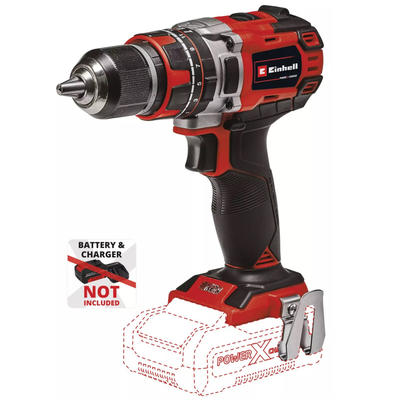 Taladro percutor Einhell 13mm 18V (s/carbones) Taladro percutor Einhell 13mm 18V (s/carbones)