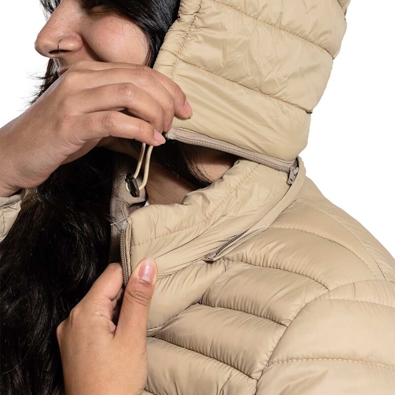 Campera Diadora Mujer Beige