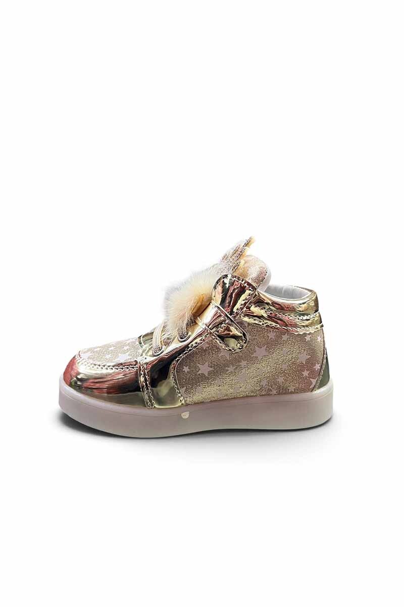 BOTA DEPORTIVA BBO CON CORONA Dorado