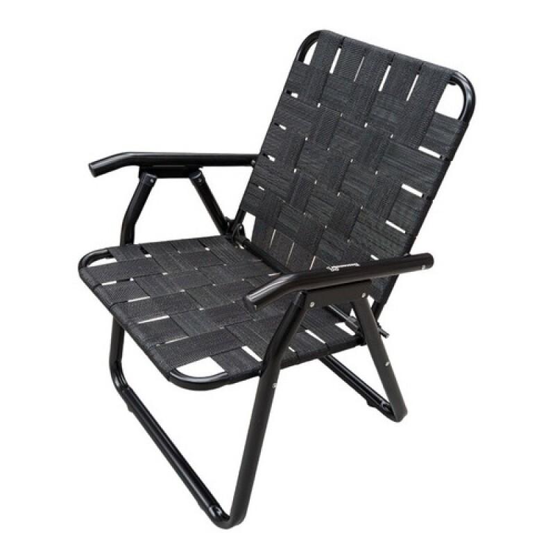 Silla Playera Descansar Aluminio Reforzada Liviana 80048 Color Negro Silla Playera Descansar Aluminio Reforzada Liviana 80048 Color Negro