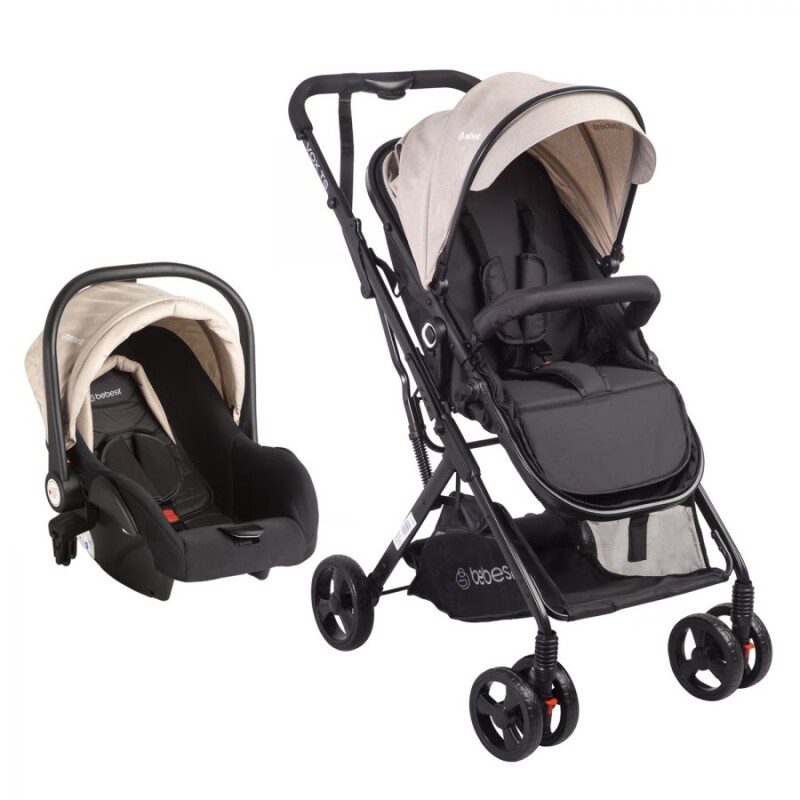 Coche Travel System I-Size Vox Bebesit - Beige Coche Travel System I-Size Vox Bebesit - Beige