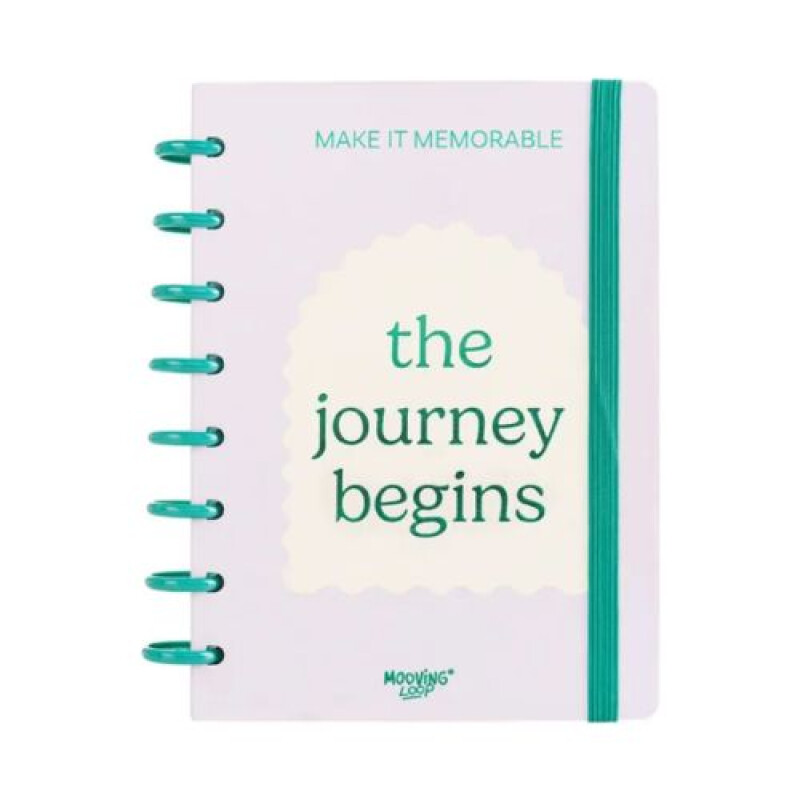 Cuaderno Con Discos Mooving Tapa Dura A5 Journey