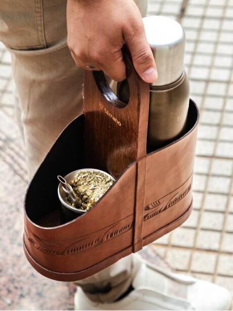 Matera Artesanal Charrúa Marrón