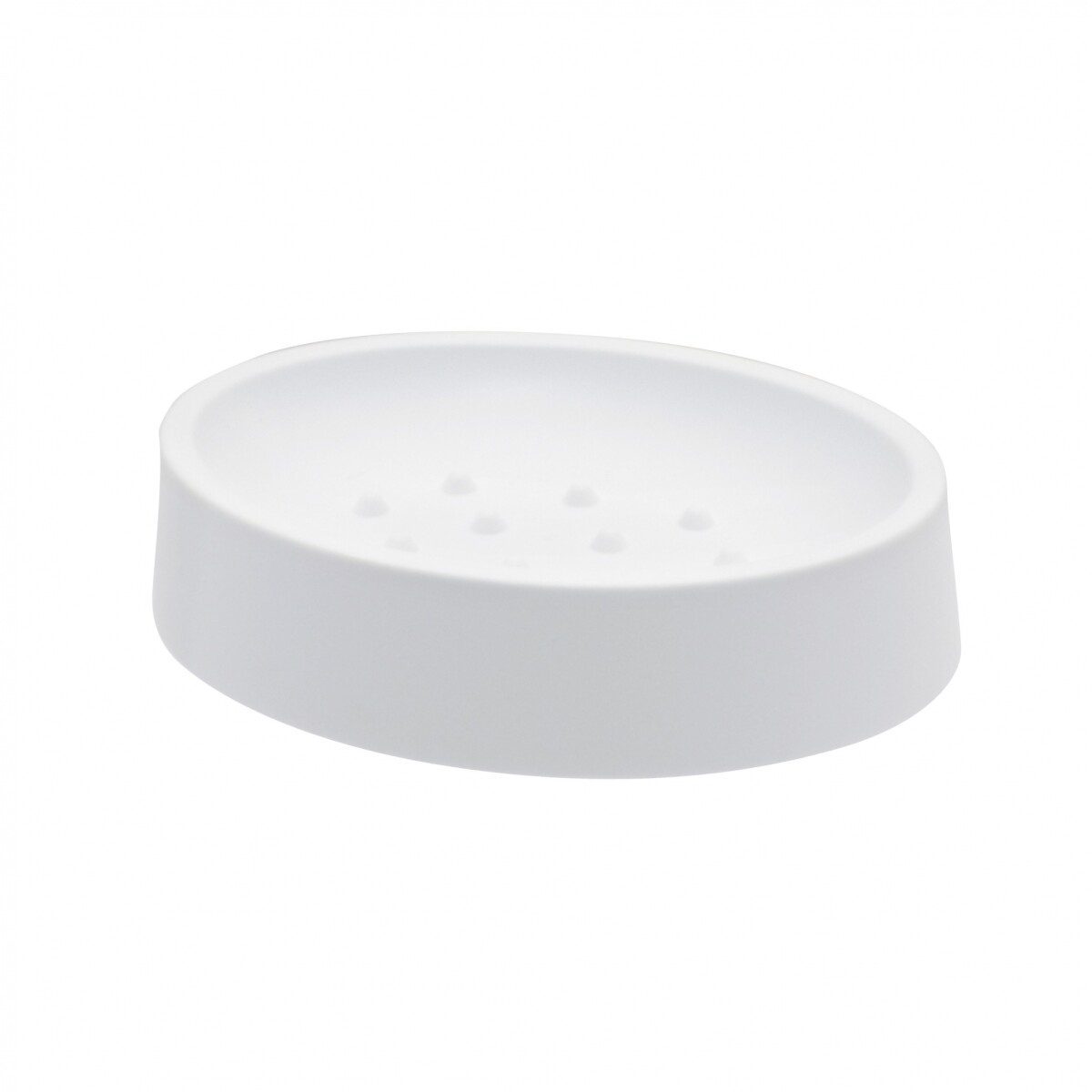 JABONERA 13X9X3CM PLASTICO BLANCO 