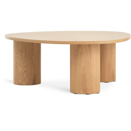 Mesa De Centro Ravnsbjerg 90X90 Color Roble Natural