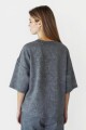 Remera Greta Gris oscuro