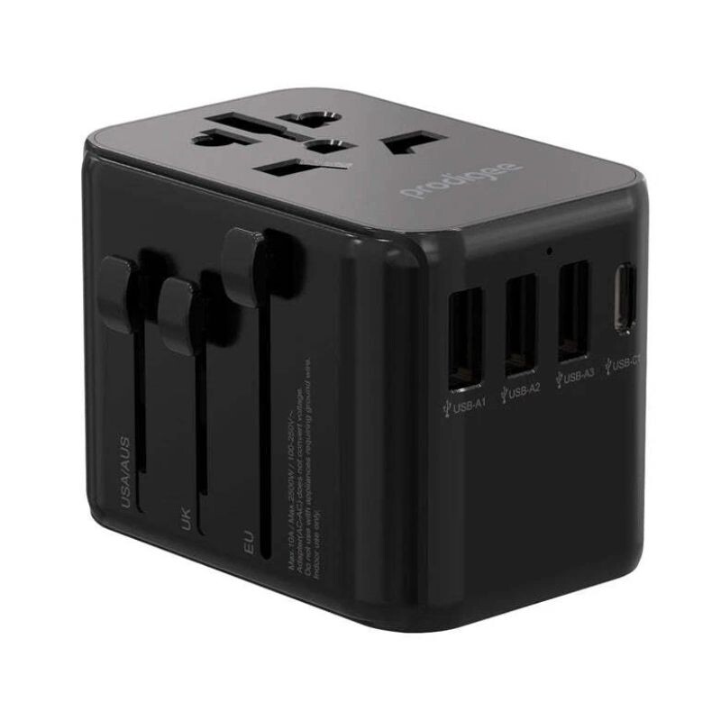 Adaptador Prodigee World Traveler 4 Puertos Adaptador Prodigee World Traveler 4 Puertos