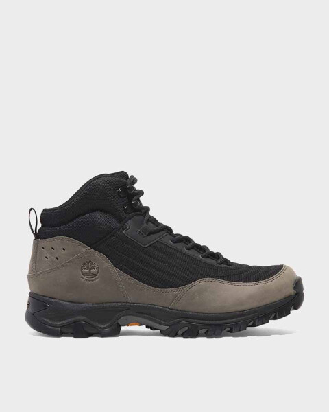 Botas Hiking Mt. Maddsen Mid Waterproof Hombre Black Mesh W Md Grey