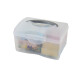 Caja organizadora 12 x 16 x 21 cm TRANSPARENTE