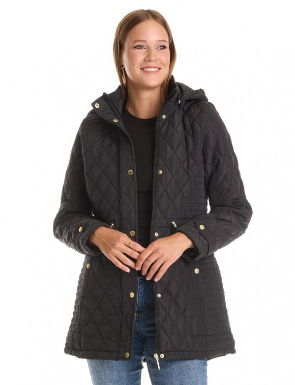 Campera Capitoneada NEGRO