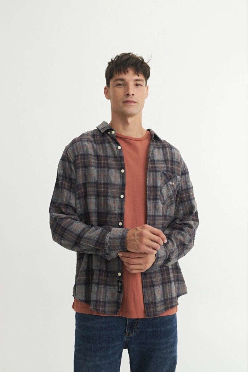 Camisa Trel - Dark Grey 