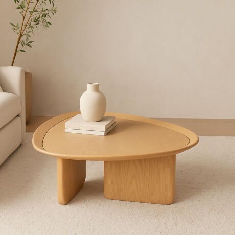 MESA DE CENTRO PEANUT BEIGE - UNICO