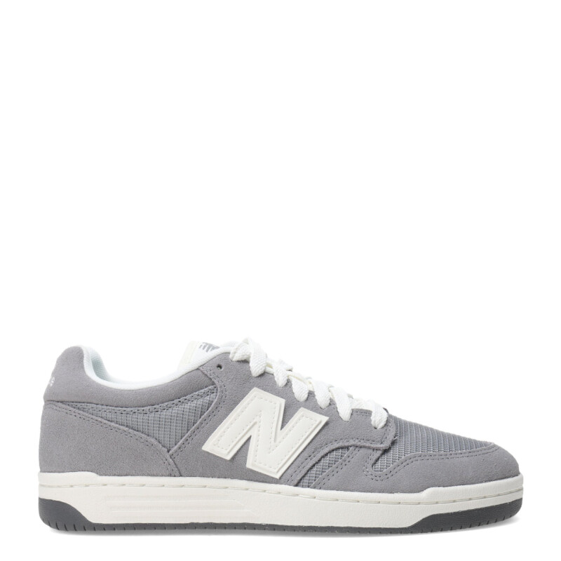 Championes Unisex New Balance 480 Lifestyle Gris - Blanco