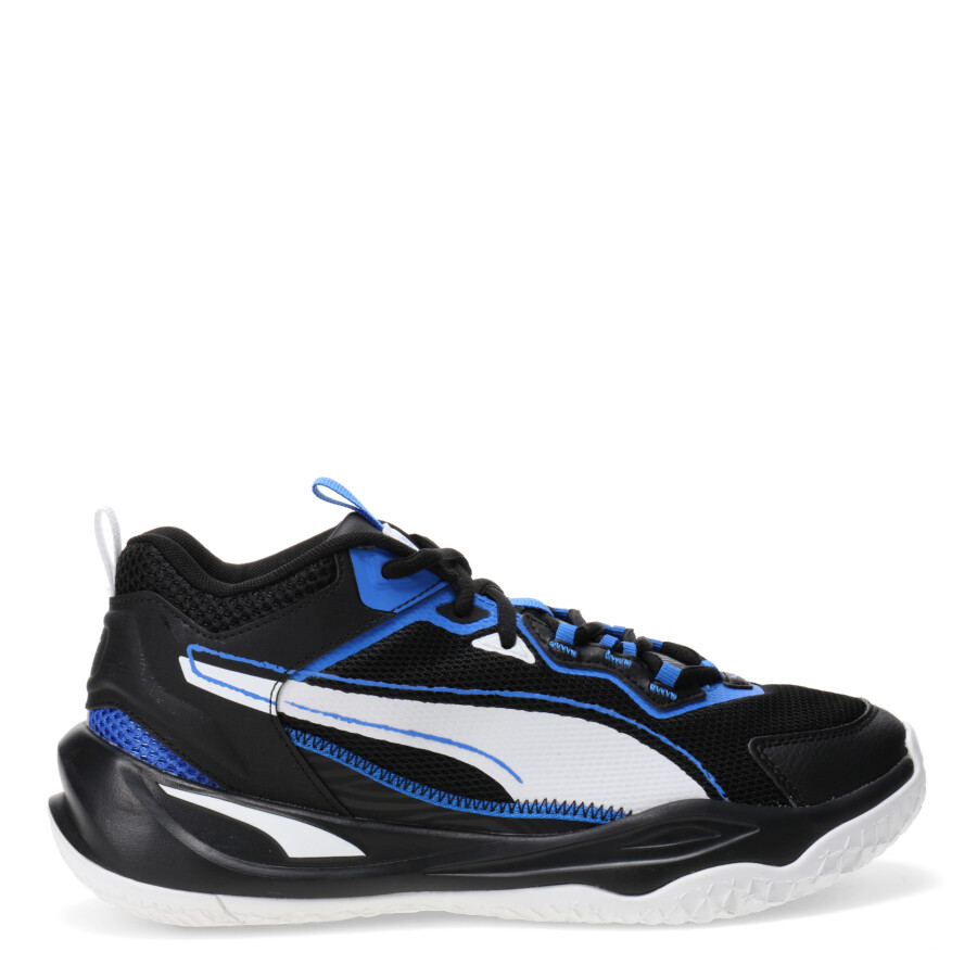 Championes de Hombre Puma Basket Playmaker Negro - Blanco - Azul