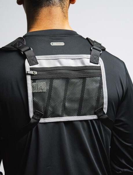 Bolso de Pecho Táctico Gris