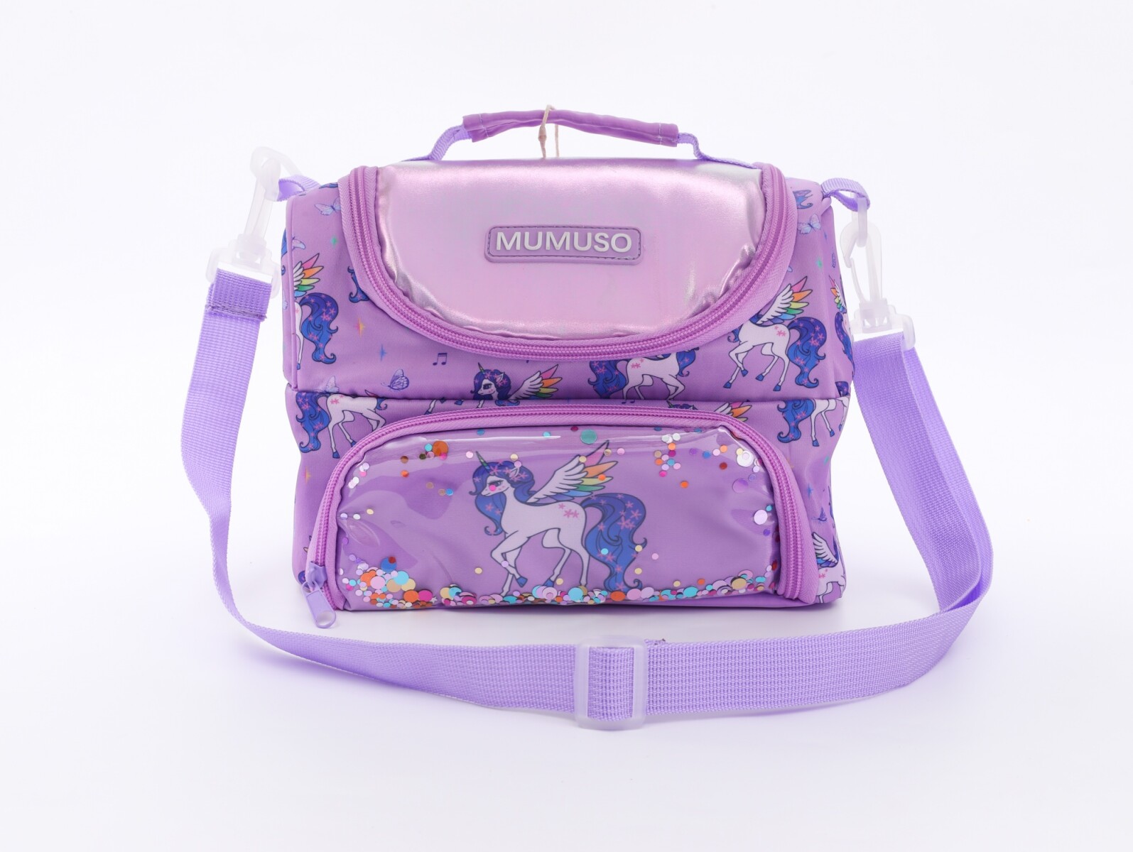 BOLSA DE ALMUERZO PORTÁTIL DE DOS CAPAS (UNICORNIO DE ENSUEÑO) 