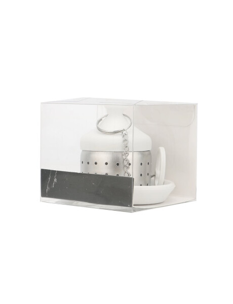 INFUSOR C/SOPORTE A.INOX/SILICONA BLANCO INFUSOR C/SOPORTE A.INOX/SILICONA BLANCO