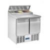 Mostrador refrigerado para ensaladas 2 puertas - Coolhead CRS 90A Mostrador refrigerado para ensaladas 2 puertas - Coolhead CRS 90A