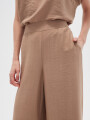 Pantalon Dilna Beige Oscuro