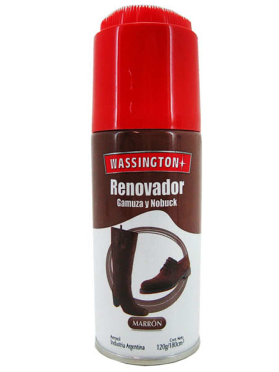 Limpiador Wassington Renovador para Gamuza y Nobuck - Marrón 