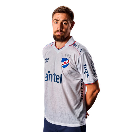 Camiseta de Hombre Umbro Nacional Home Manga Larga Blanco