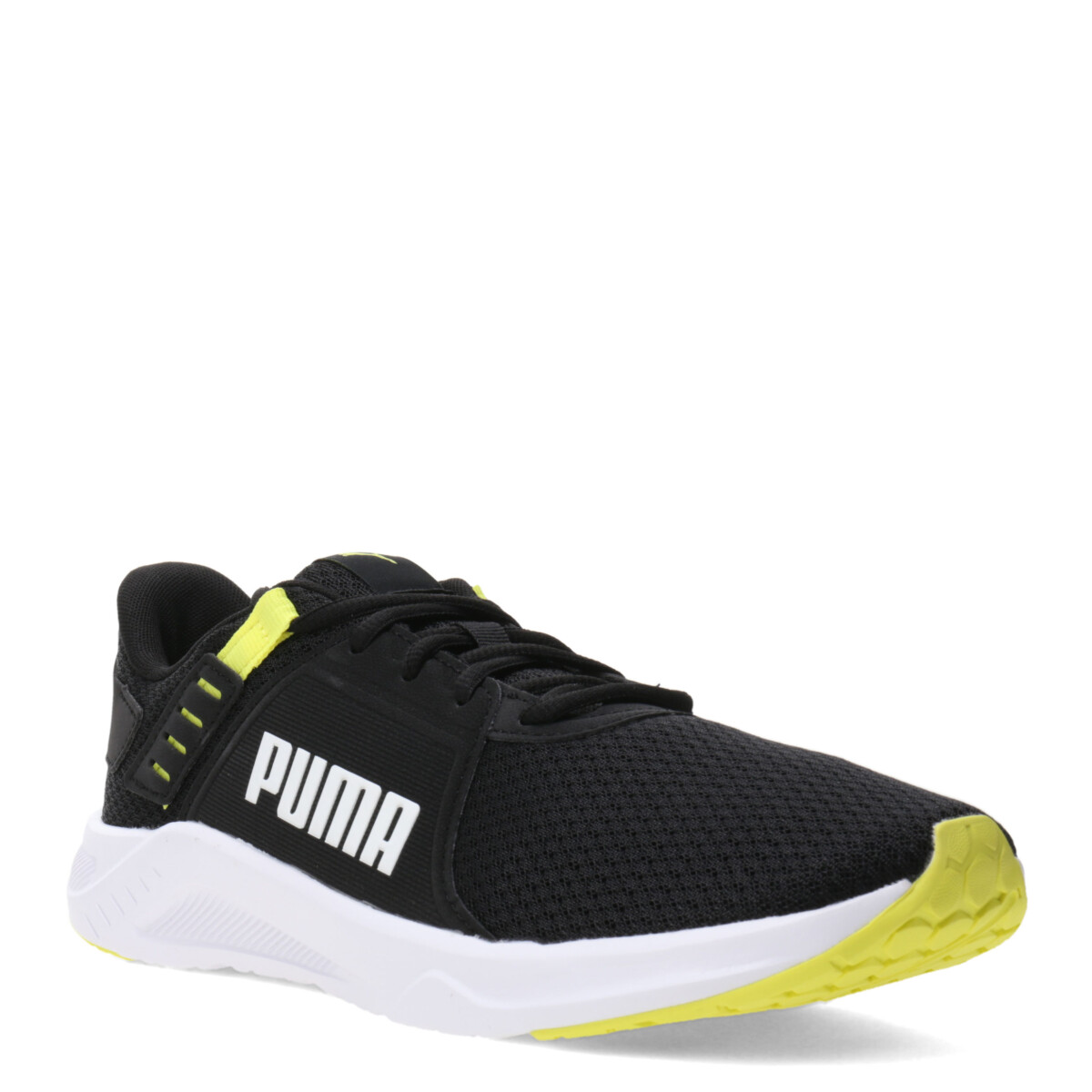 Championes de Hombre Puma FTR Connect Puma - Negro - Amarillo - Blanco 