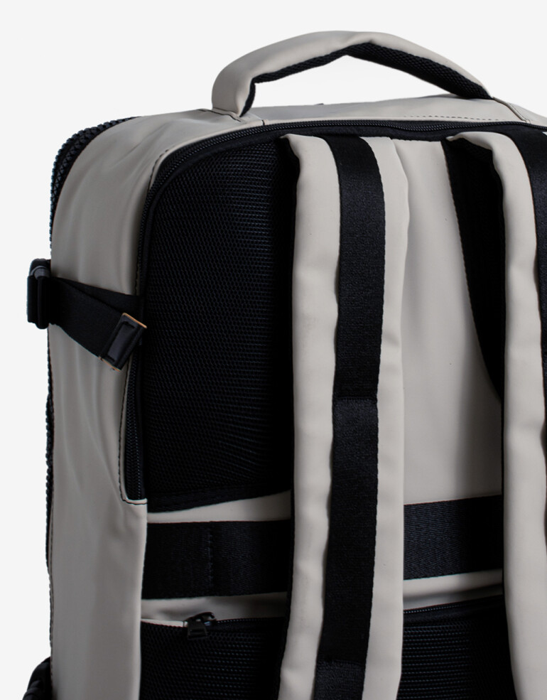 Mochilas Urbanas Mochila De Viaje Rue Du Voyage - Blanco Crudo