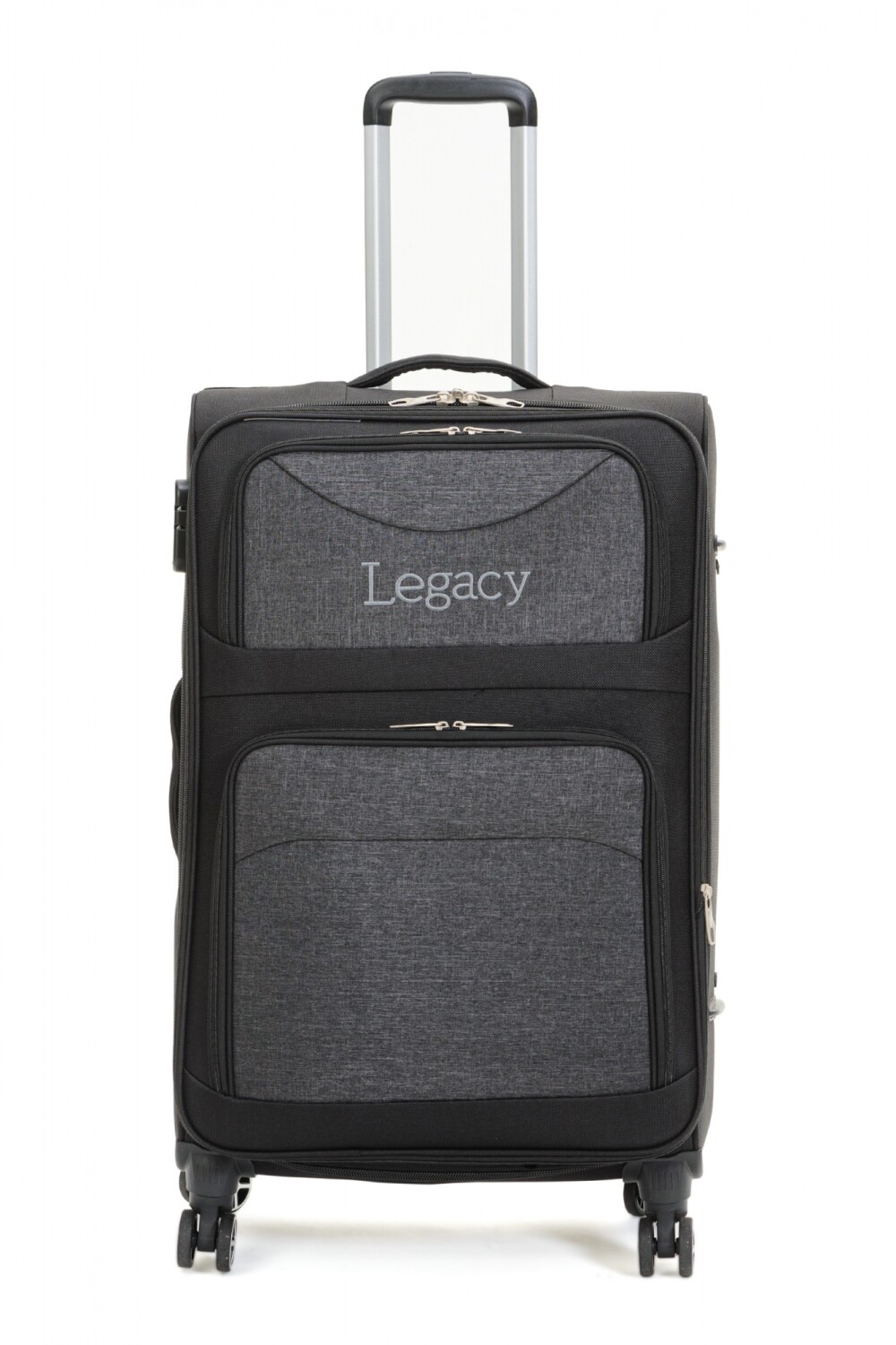 VALIJA DE TELA SEMI RIGIDA Negro