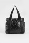 Totebag metalizada NEGRO