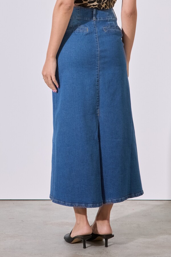 Falda Maxi Denim JEAN