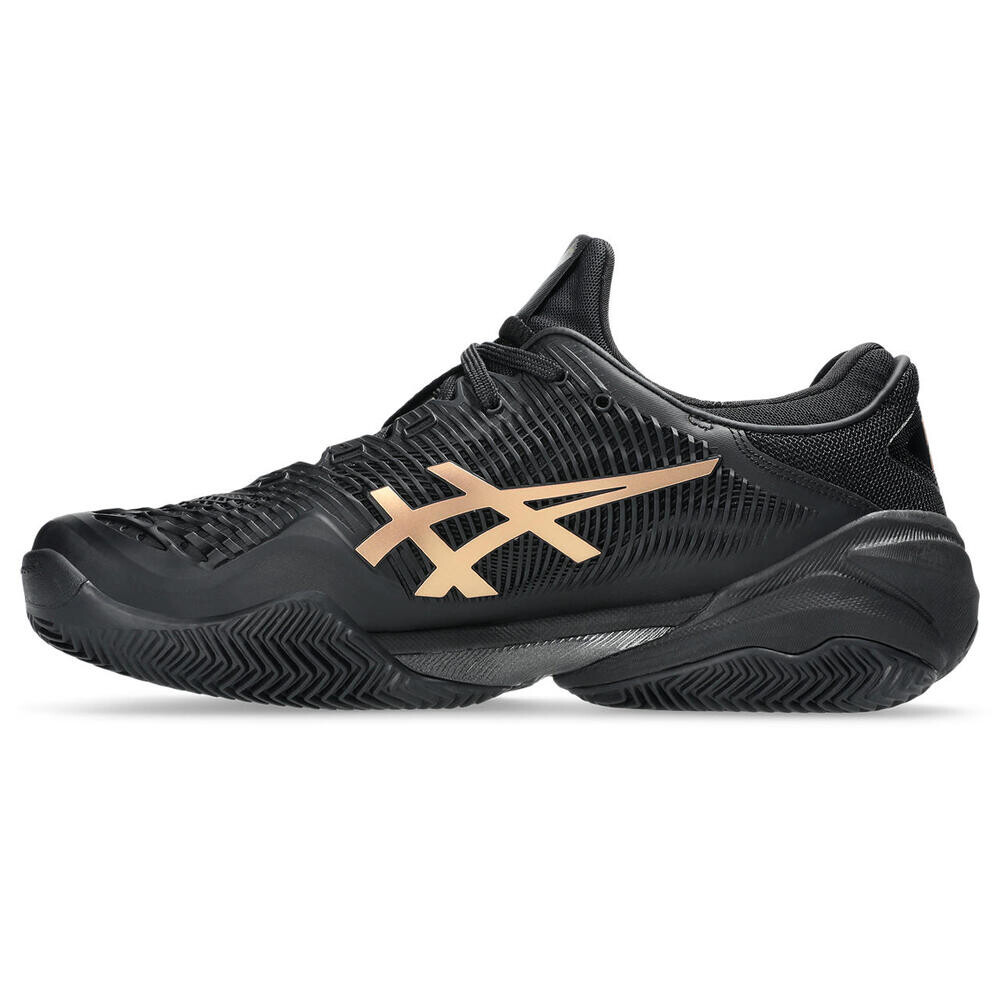 Zapatillas Tenis Court Ff 3 Novak Clay Night Hombre Black/prism Gold