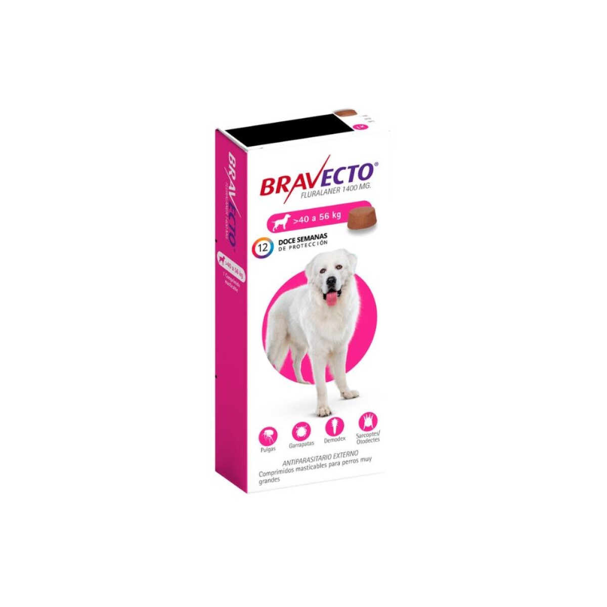 Bravecto 40 a 56 kg 