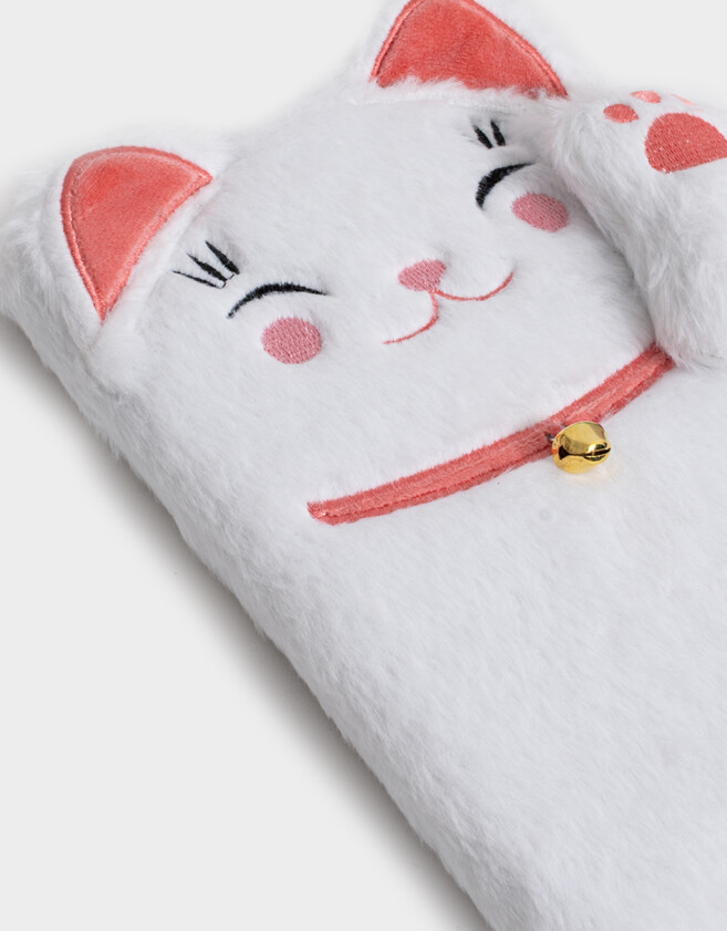 Anotadores Cuadernos y Memos Cuaderno A5 Gatito "tokyo" - Blanco