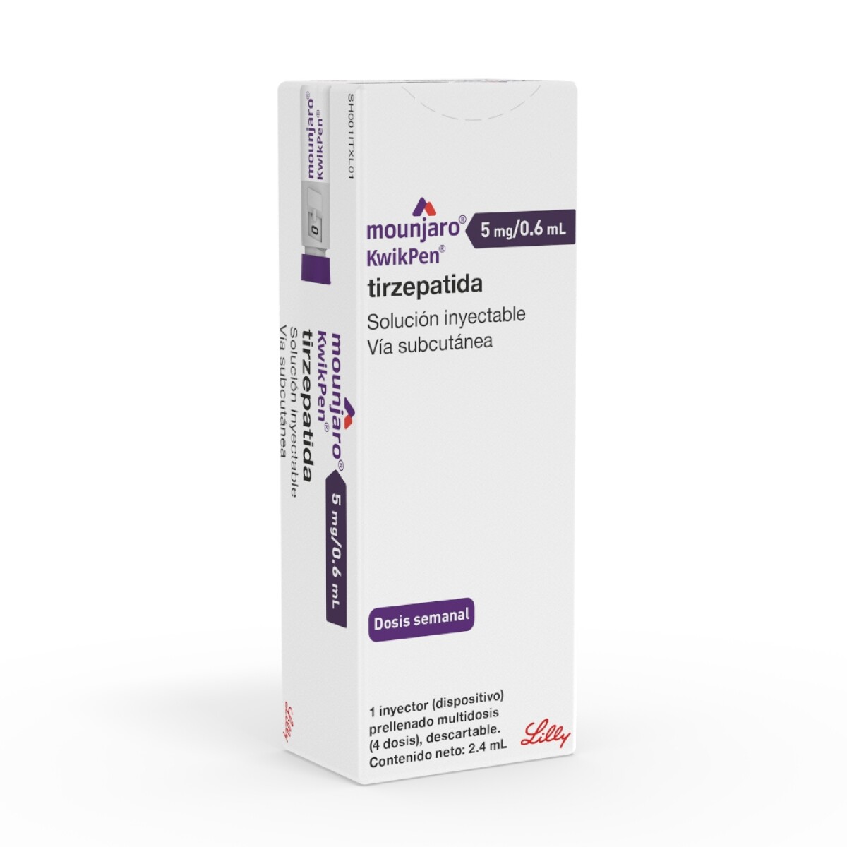 Mounjaro 5mg/0.6ml KwikPen Solución Inyectable 