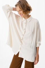 Camisa Botanica Off White