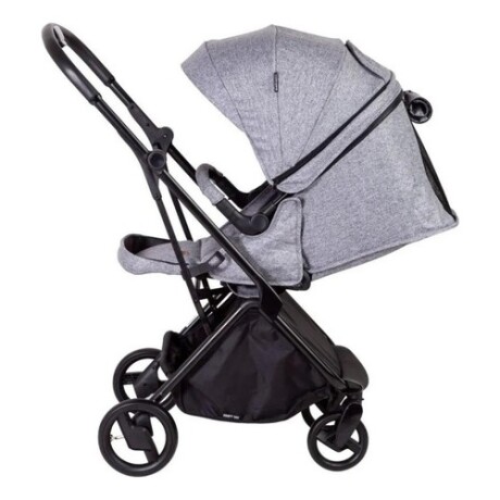 Coche de bebé Bebesit Travel System Swift con asiento giratorio 360Â° Gris