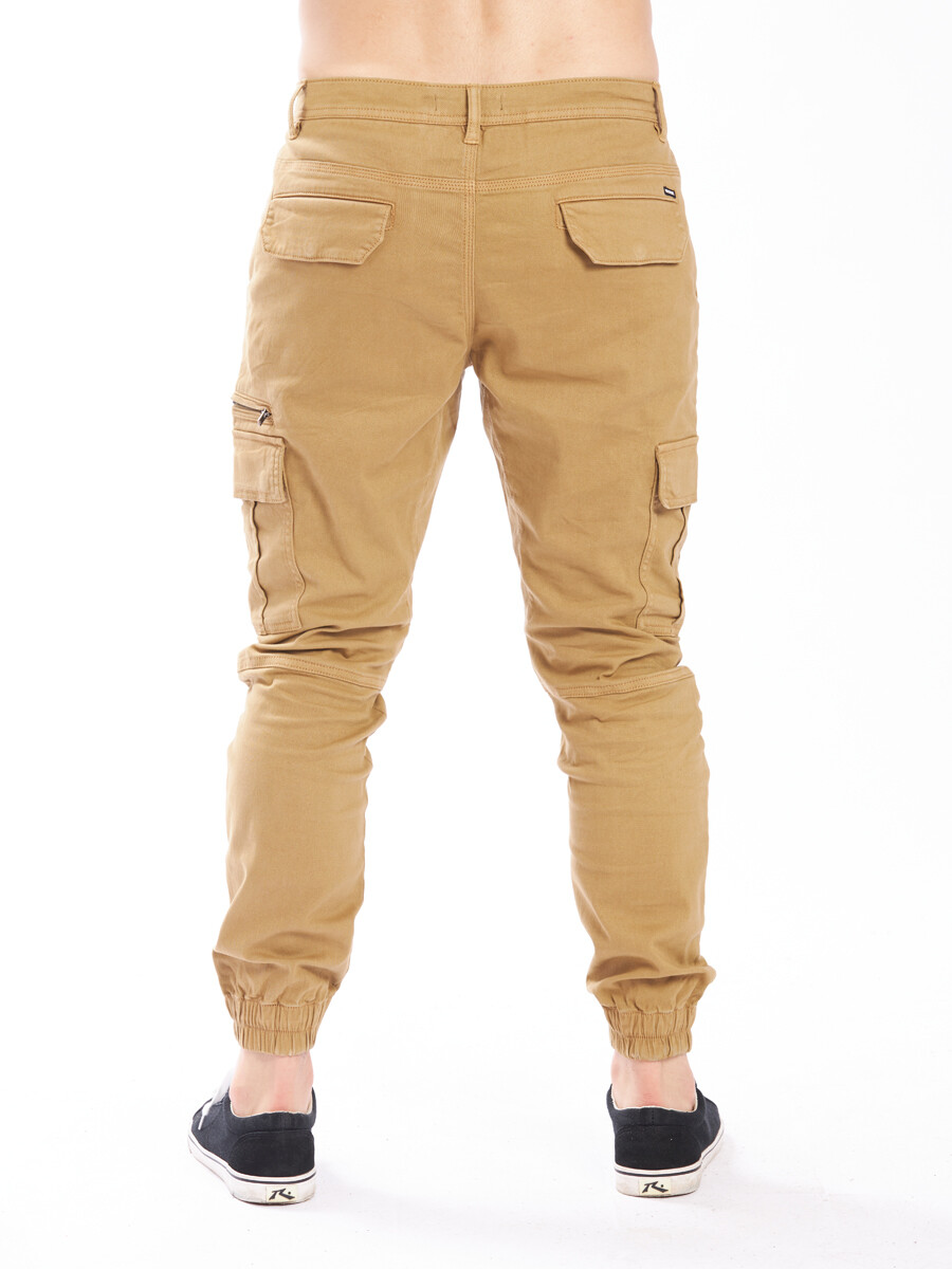 PANTALON CARGO ARENE DIXIE Camel