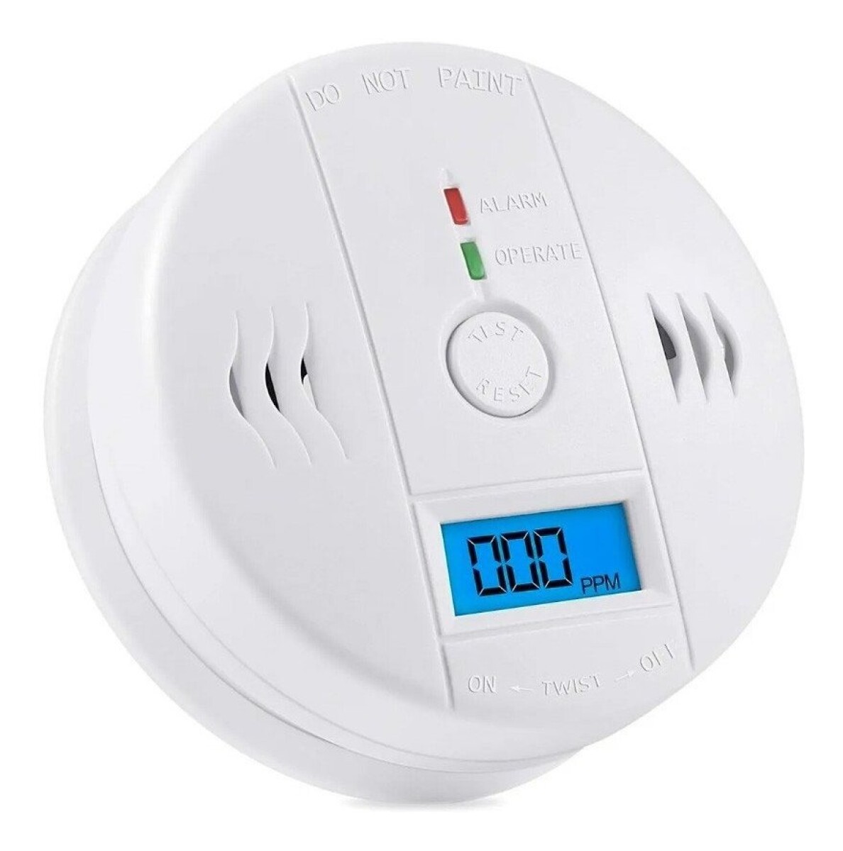 Detector De Humo Monóxido De Carbono Co Con Alarma 85db 